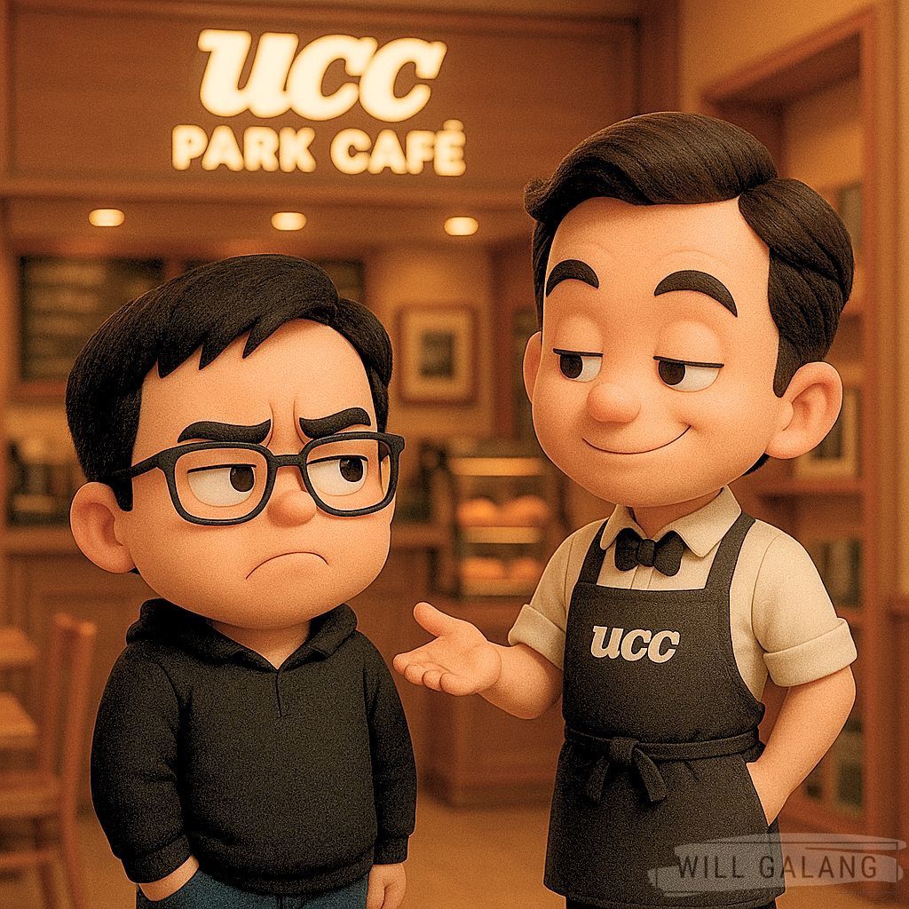 Me at UCC Park Café.