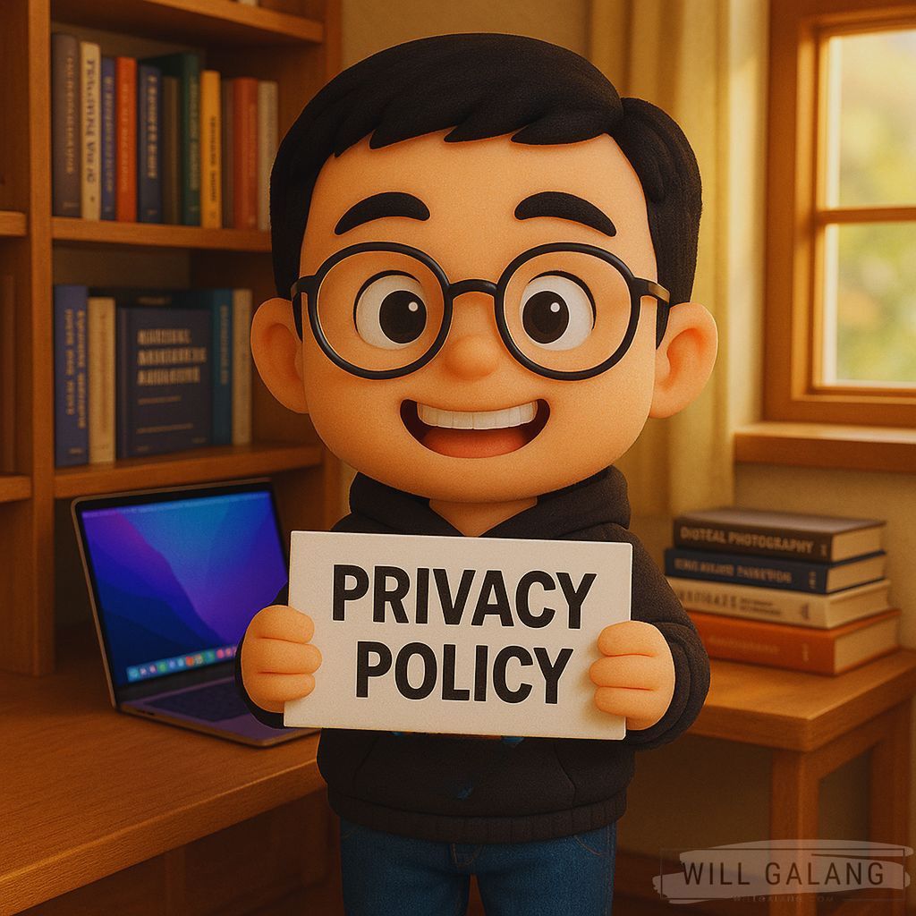 Privacy Policy @ willgalang.com