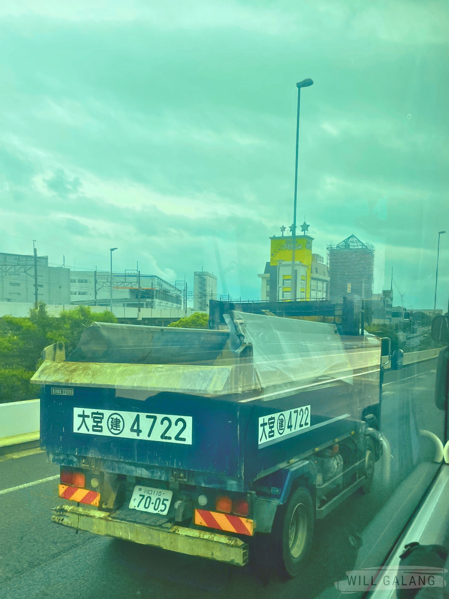 A construction truck from Omiya.