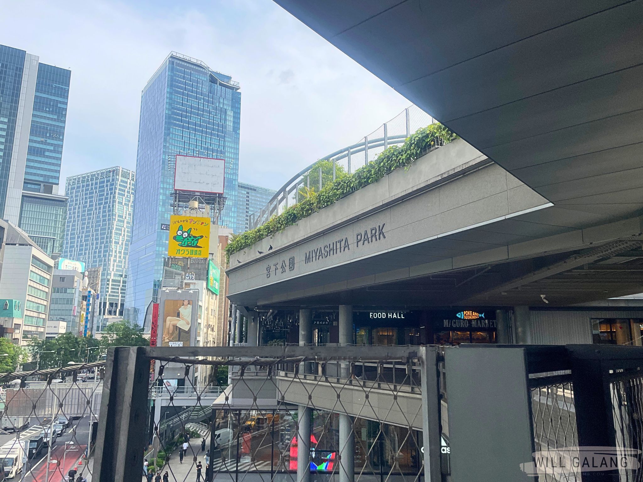 Elevated above the bustle of Shibuya, Miyashita Park seamlessly fuses greenery, dining, and modern architecture into a vibrant urban retreat.