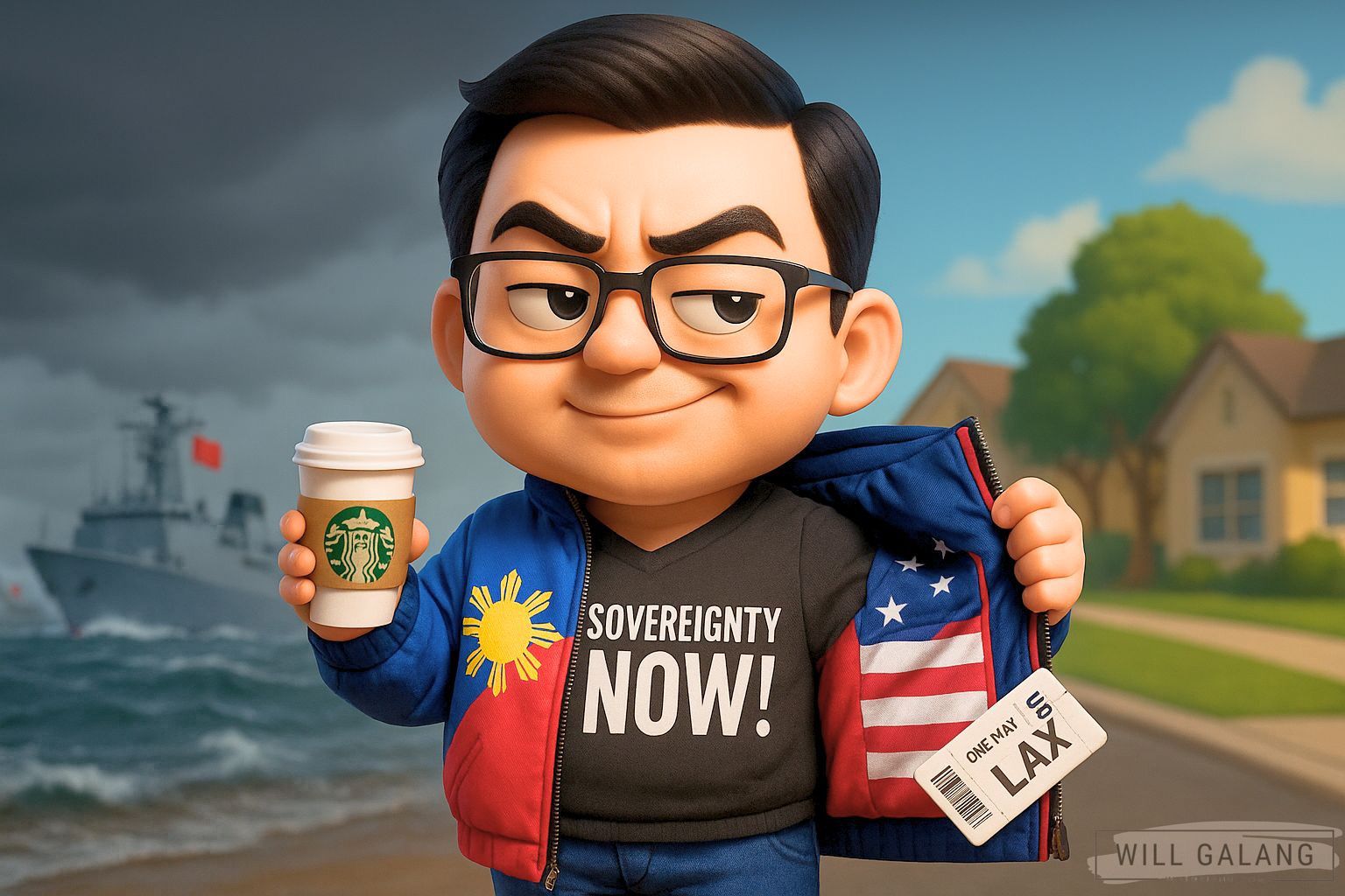 Philippine patriotism is noble—until it’s reduced to performance art by people with escape plans.